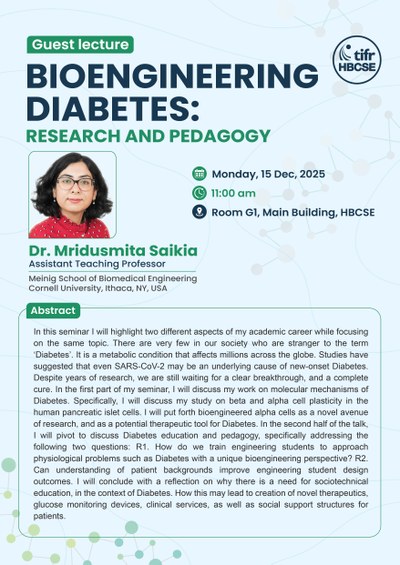 BIOENGINEERING DIABETES: RESEARCH AND PEDAGOGY